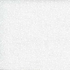 4 Yard White on White Tone on Tone Cotton Fabric Quilting Sew MDG Sprinkles Dot